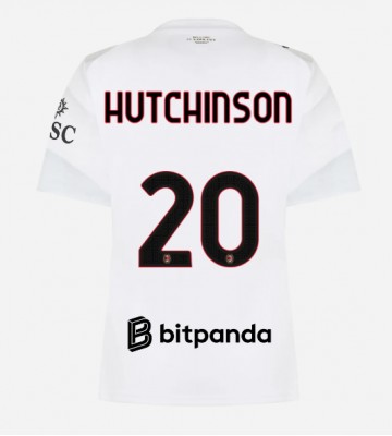 AC Milan Omari Hutchinson #20 Udebanetrøje Dame 2026-27 Kortærmet
